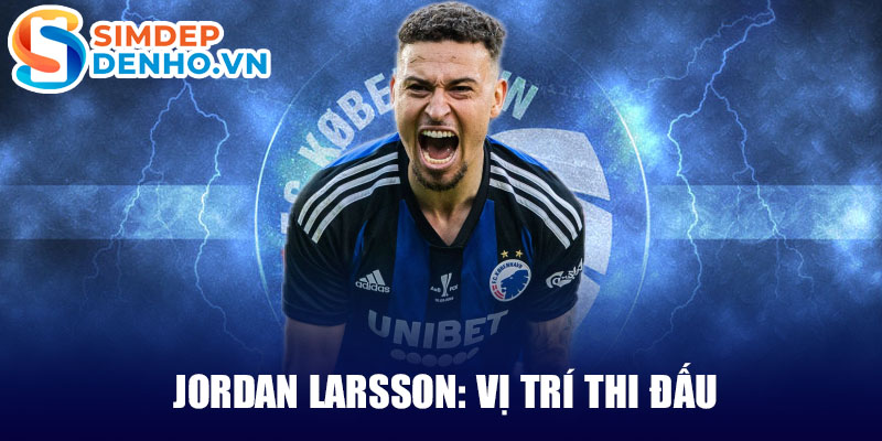 Jordan larsson: vị trí thi đấu